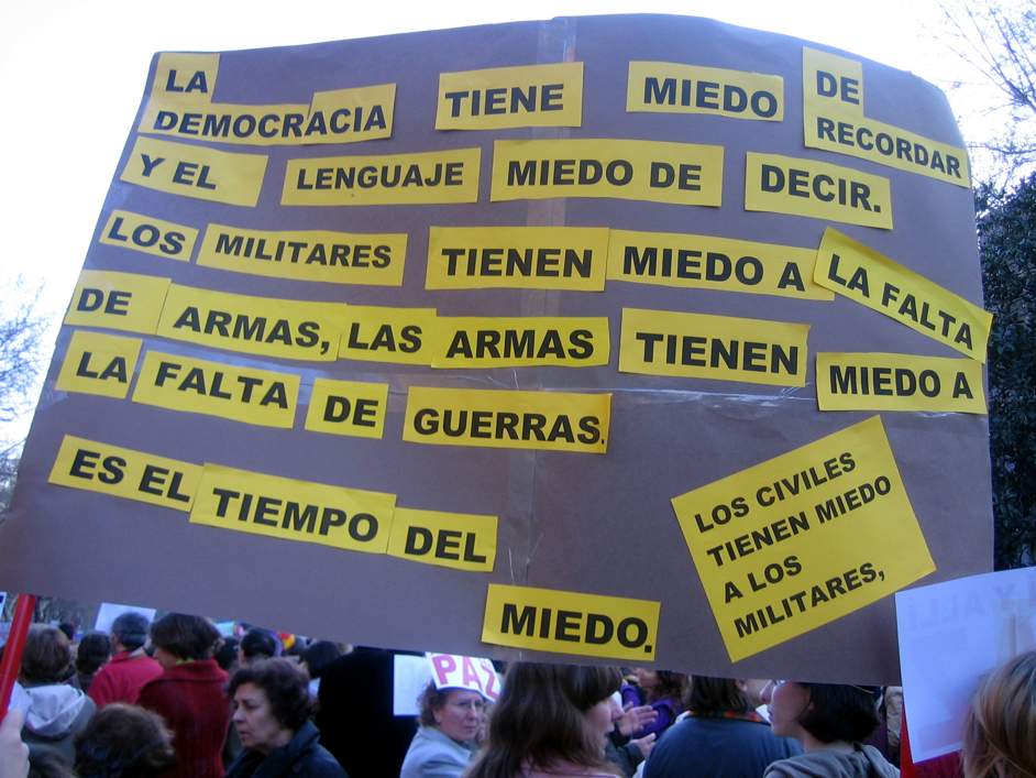 Madrid sale a la calle en contra de la guerra