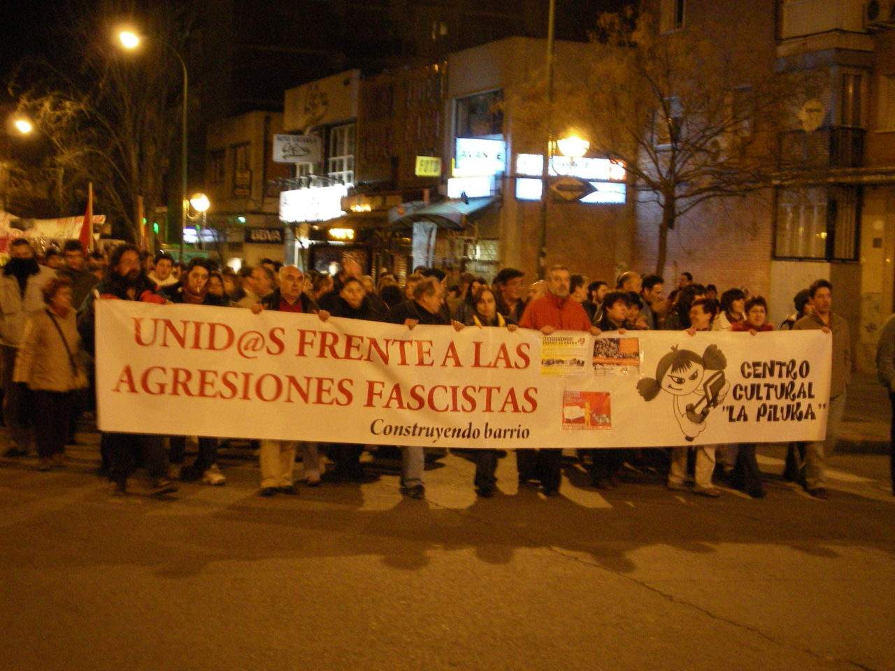 Madrid se solidariza con el Centro Cultural La Piluka