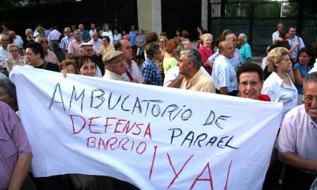 Más de doscientas personas reclaman la construcción del nuevo Hospital del Aire