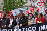 Miles de personas piden que se actúe contra el cambio climático