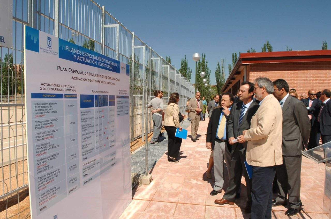 Nace un nuevo polideportivo en Carabanchel