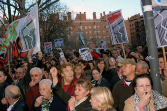 Orcasitas pide inversiones en la Asamblea de Madrid