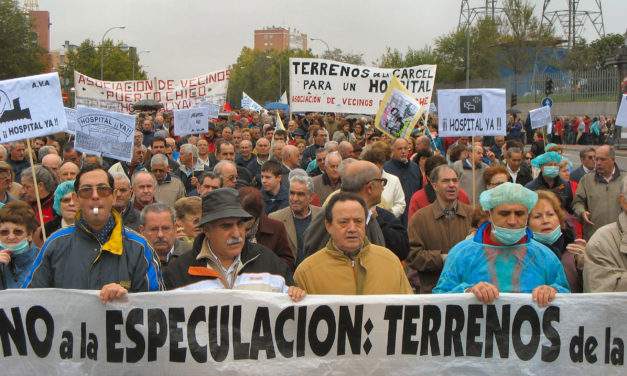 Por un hospital público en la antigua cárcel de Carabanchel