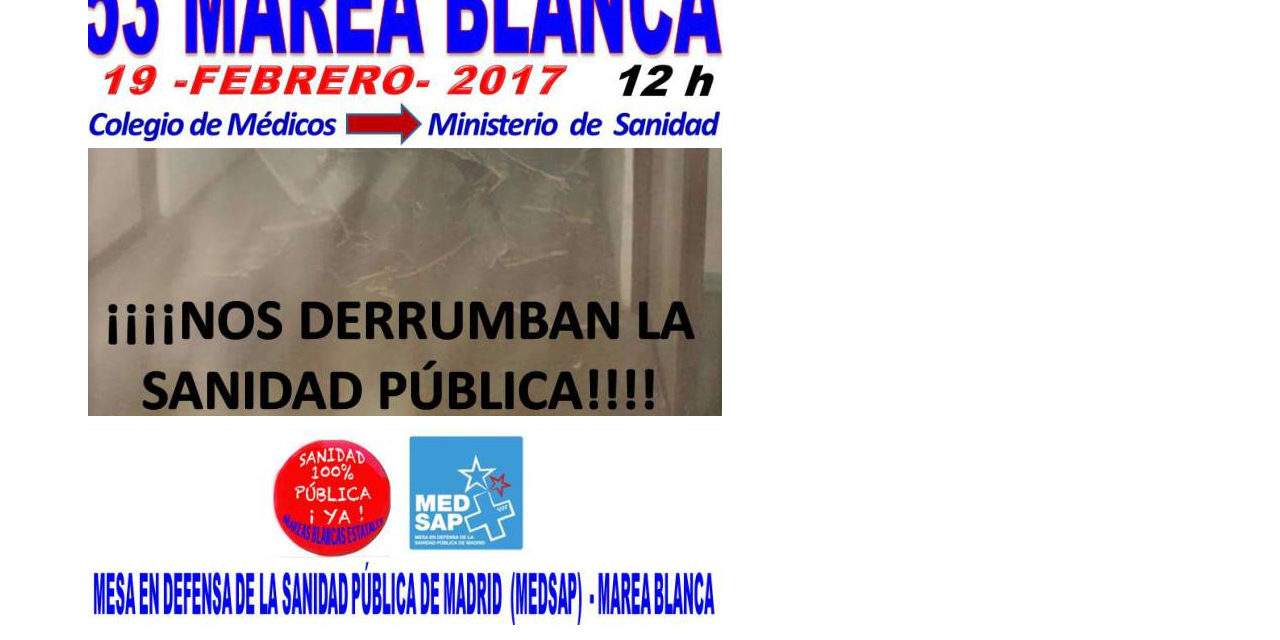 Un nuevo domingo para defender la sanidad pública