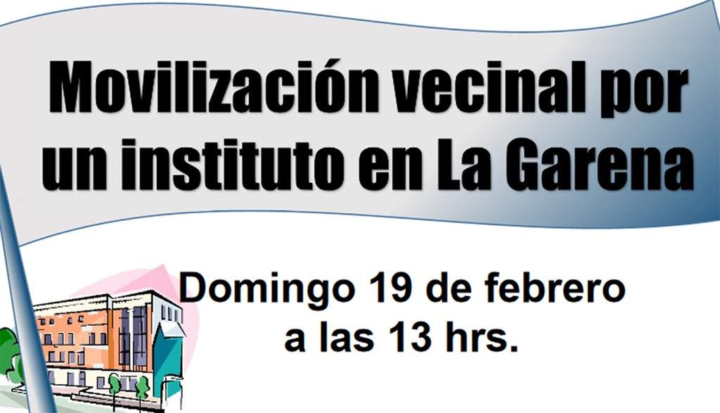El barrio alcalaíno de La Garena reclama de nuevo su ansiado instituto