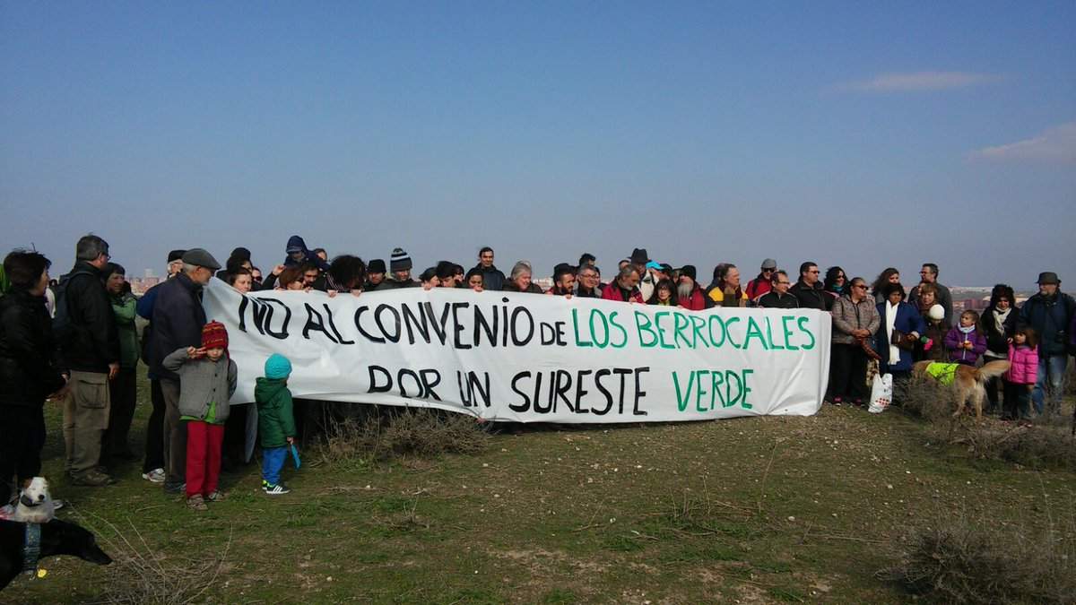 Frente al desarrollo de Los Berrocales, la Casa de Campo del Sureste