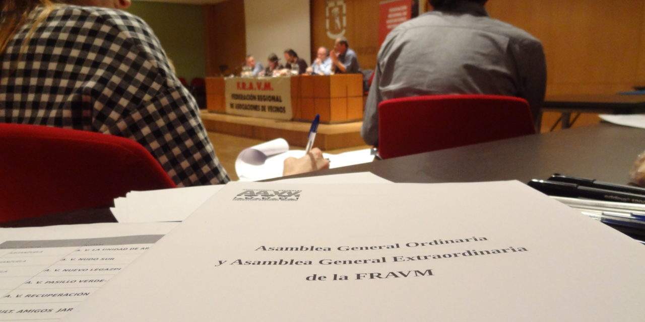 Las asociaciones vecinales madrileñas eligen su equipo directivo para los próximos tres años