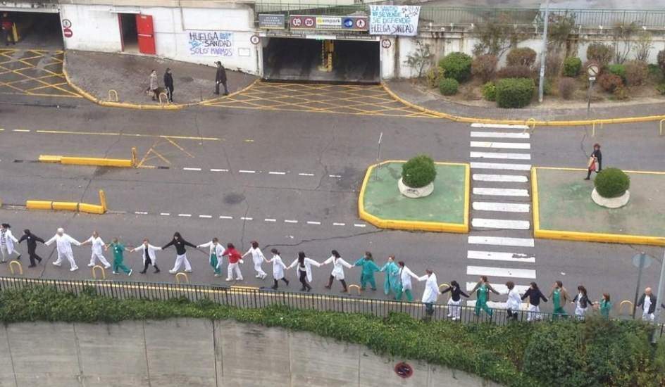 La 54ª Marea Blanca abrazará el Ramón y Cajal, el hospital con la mayor lista de espera de la Comunidad