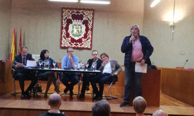 La Plataforma Zona Norte reúne a los cuatro partidos del Ayuntamiento en un acto sobre la Operación Chamartín