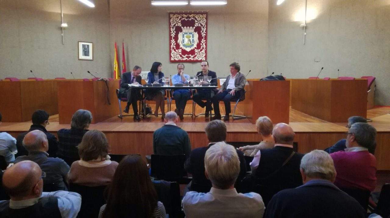 La Plataforma Zona Norte reúne a los cuatro partidos del Ayuntamiento en un acto sobre la Operación Chamartín