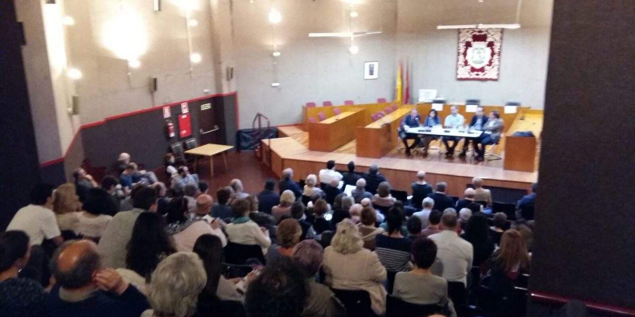 La Plataforma Zona Norte reúne a los cuatro partidos del Ayuntamiento en un acto sobre la Operación Chamartín
