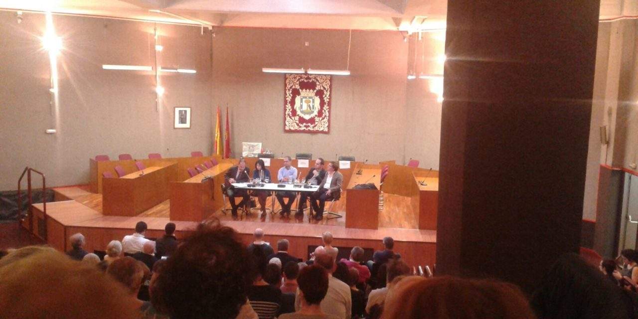 La Plataforma Zona Norte reúne a los cuatro partidos del Ayuntamiento en un acto sobre la Operación Chamartín