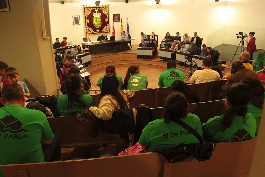Tras Valdemoro, el Ayuntamiento de Parla se compromete a apoyar la ILP de vivienda