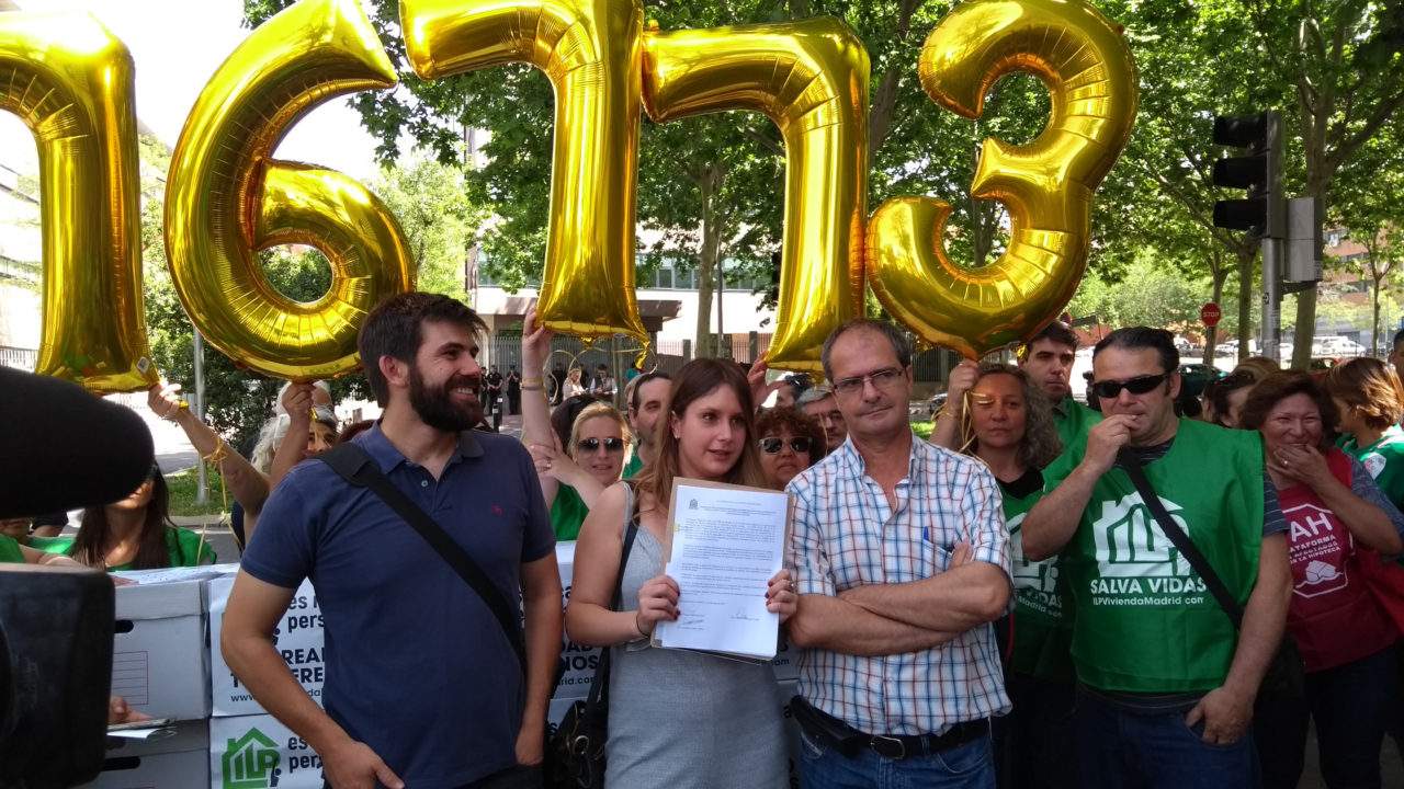 76.773 razones para aprobar una ley regional que garantice el derecho a la vivienda