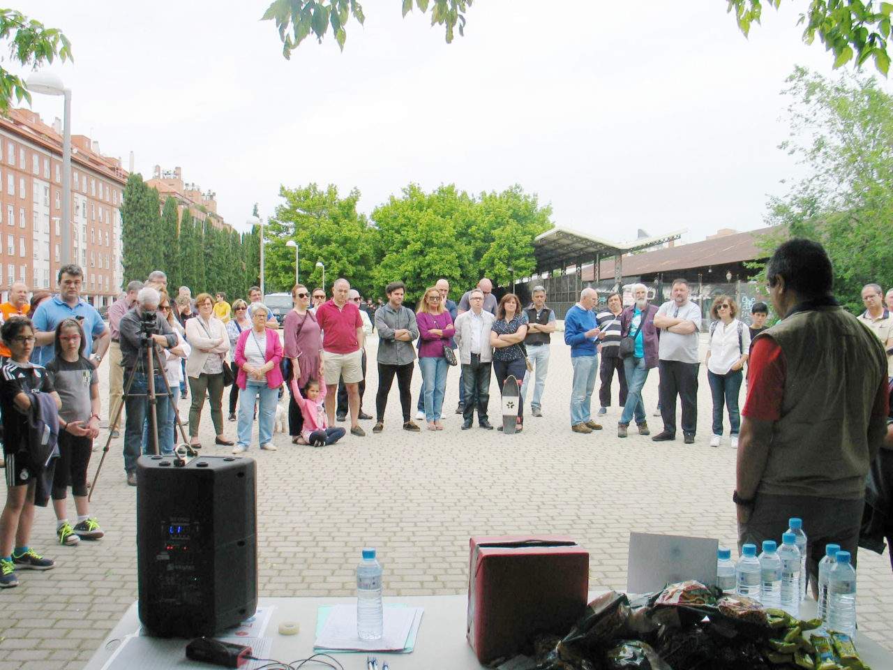 Los vecinos de Arganzuela piden a Fomento y al Ayuntamiento que actúen para frenar el deterioro de los terrenos de Delicias