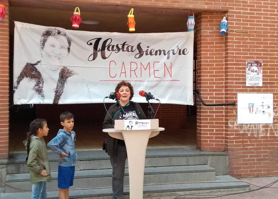 El Alto de San Isidro recuerda a su guerrillera vecinal, Carmen González