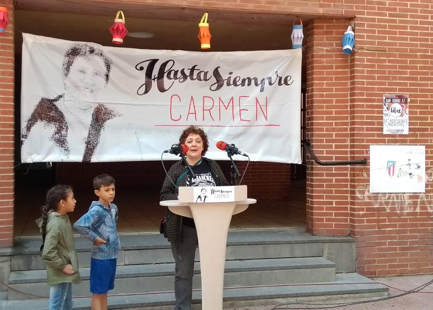 El Alto de San Isidro recuerda a su guerrillera vecinal, Carmen González