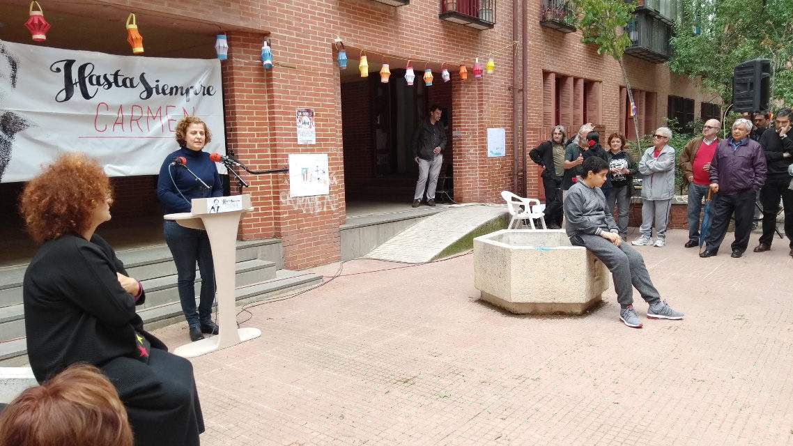 El Alto de San Isidro recuerda a su guerrillera vecinal, Carmen González