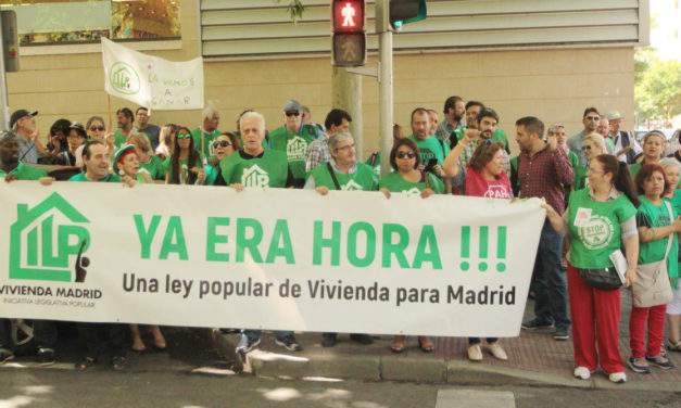 76.773 razones para aprobar una ley regional que garantice el derecho a la vivienda