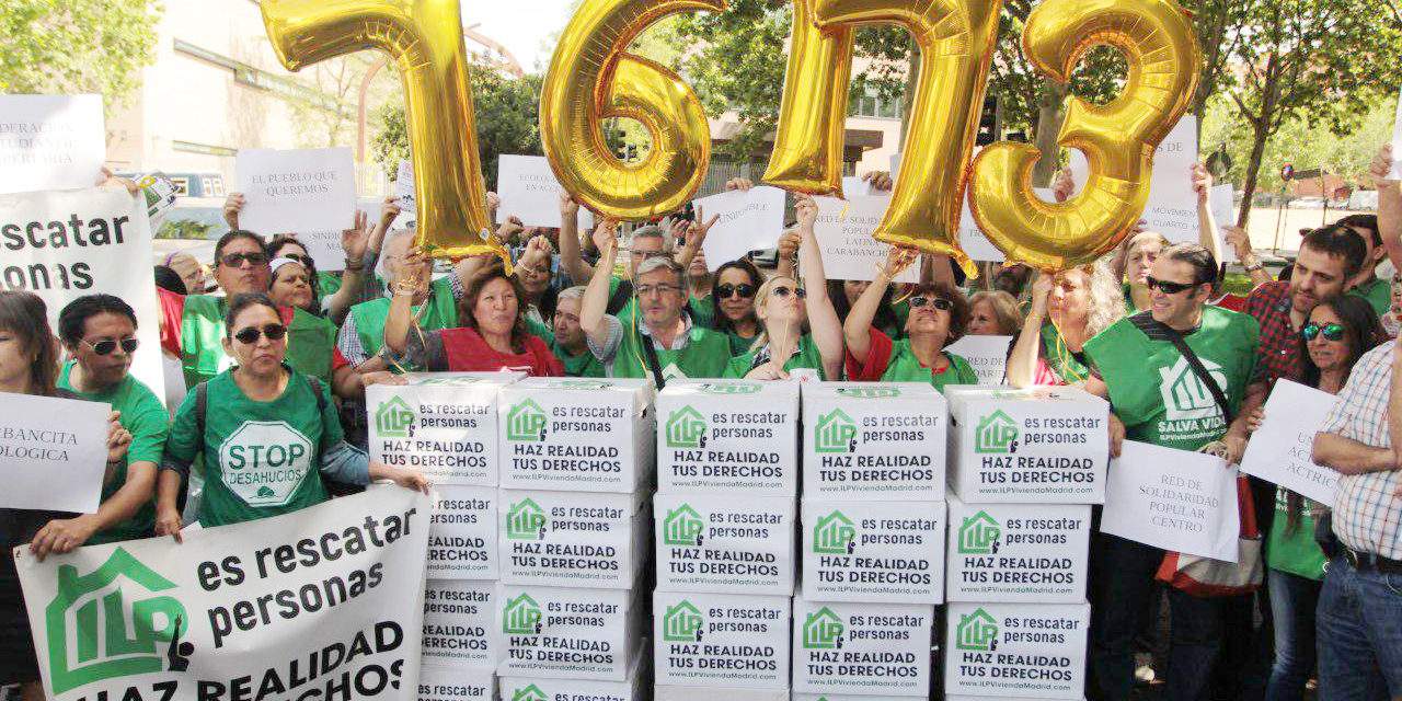 76.773 razones para aprobar una ley regional que garantice el derecho a la vivienda