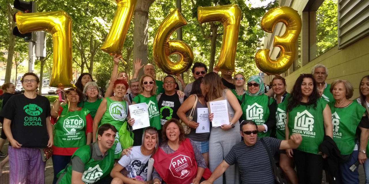 76.773 razones para aprobar una ley regional que garantice el derecho a la vivienda