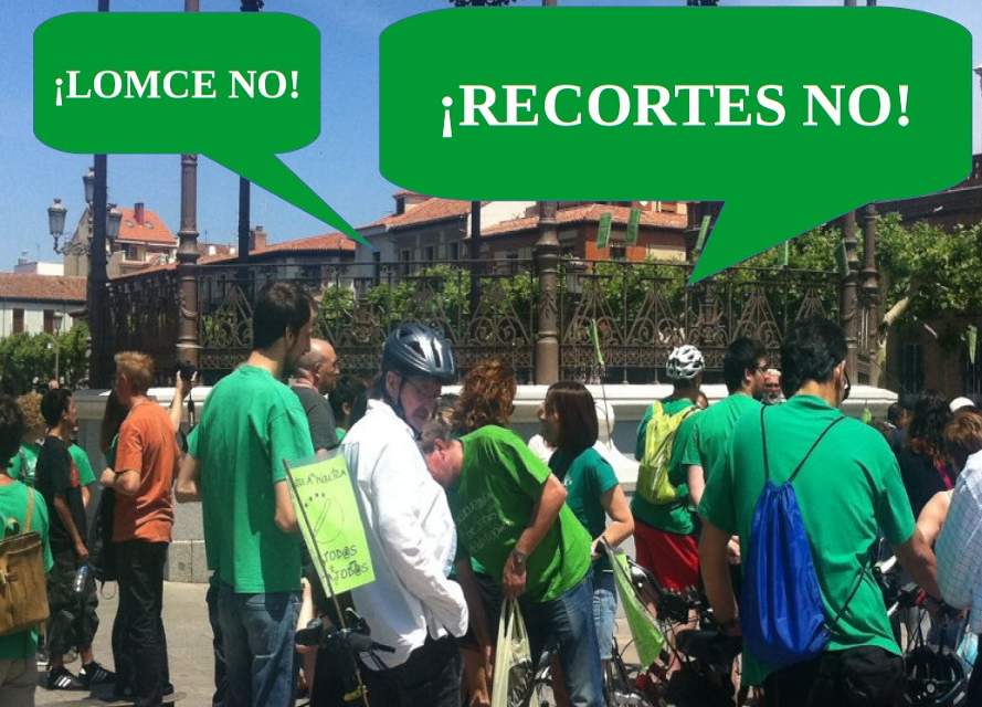 Alcalá de Henares: IV Marcha del Lápiz Verde