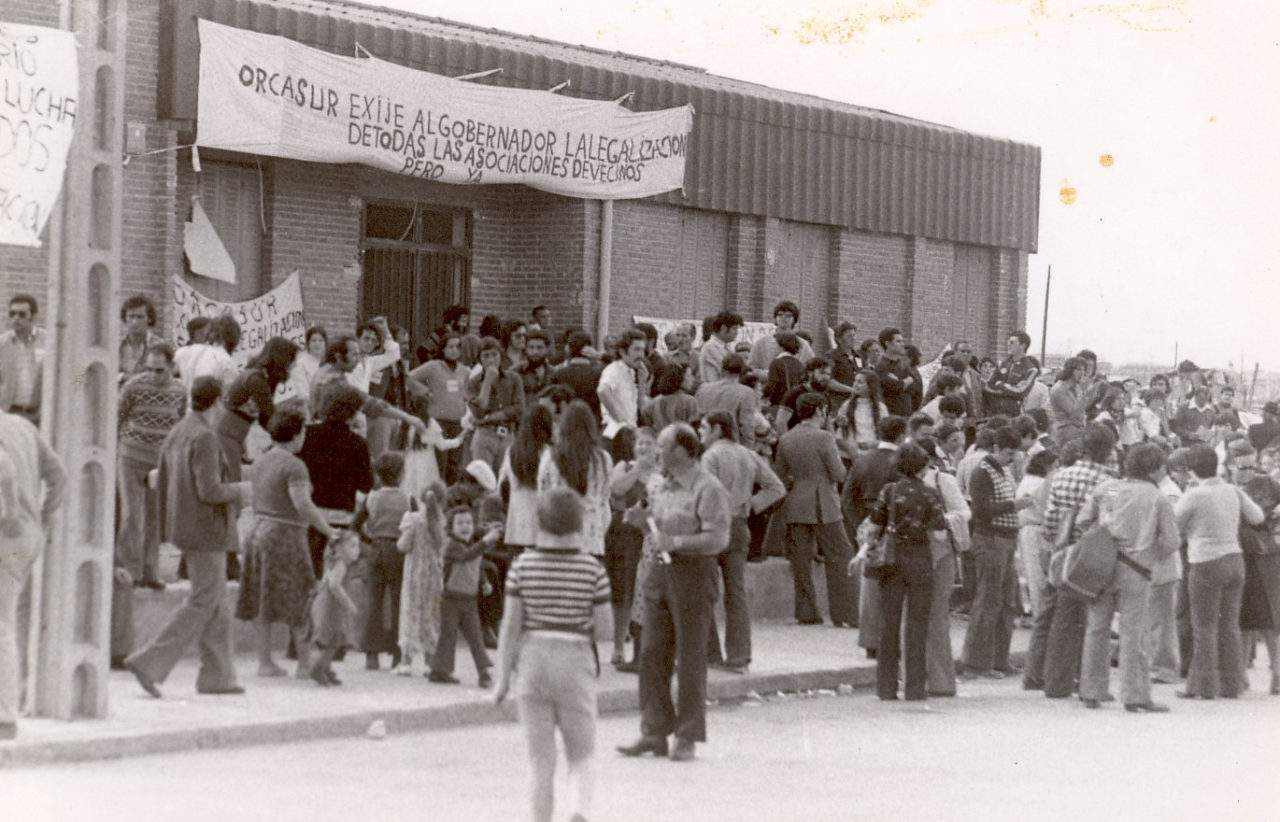 AV El Organillo, en el 40 aniversario de su legalización: a nuestros abogados, compañeros y amigos del movimiento vecinal