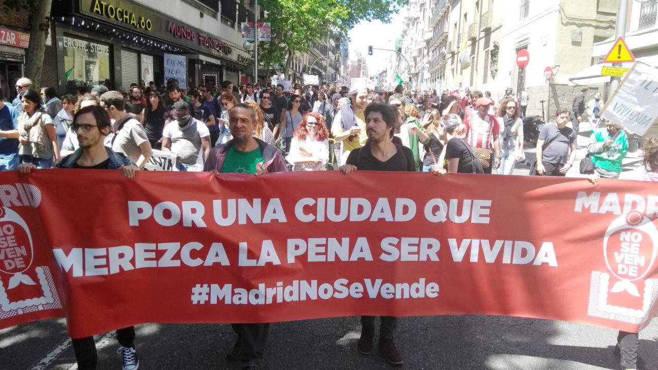 La FRAVM aclara que no tiene nada que ver con la okupación de la calle Gobernador