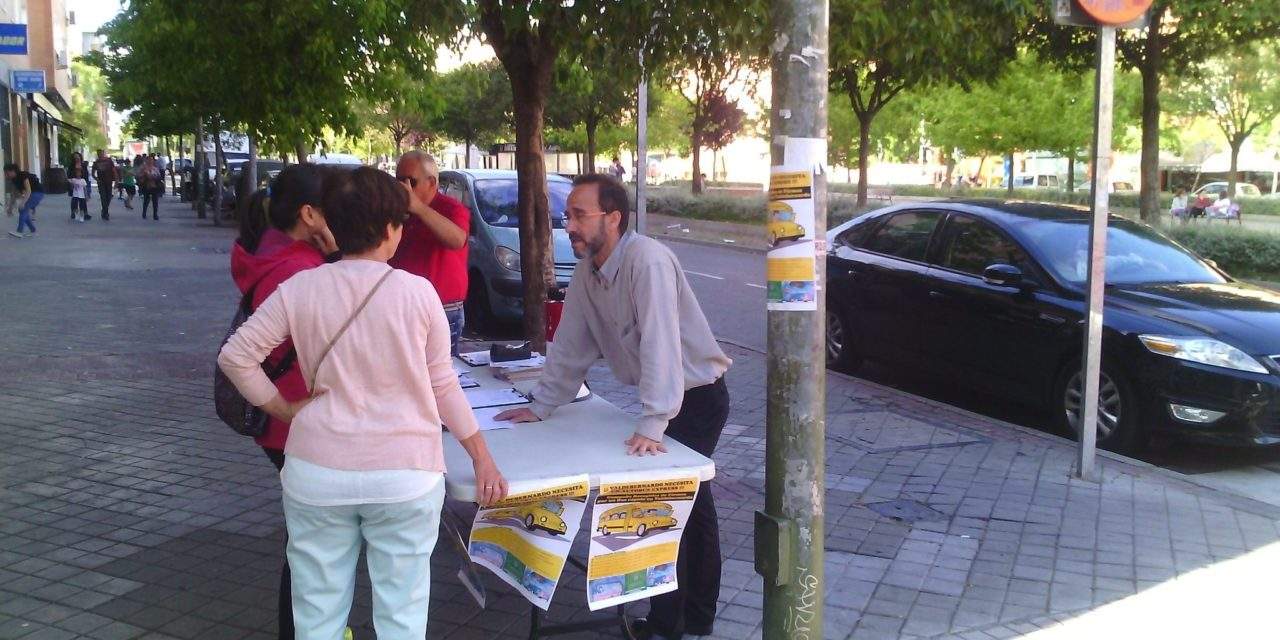 5.599 personas piden al Consorcio de Transportes un bus rápido para Valdebernardo
