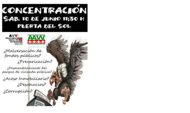 Nueva protesta de los afectados del IVIMA: «No nos vamos a ir»