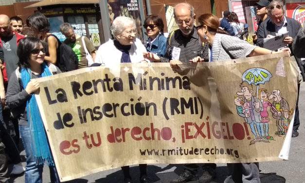 Trasladan a Cifuentes su inquietud ante los recortes aplicados a la RMI en los cinco primeros meses de 2017