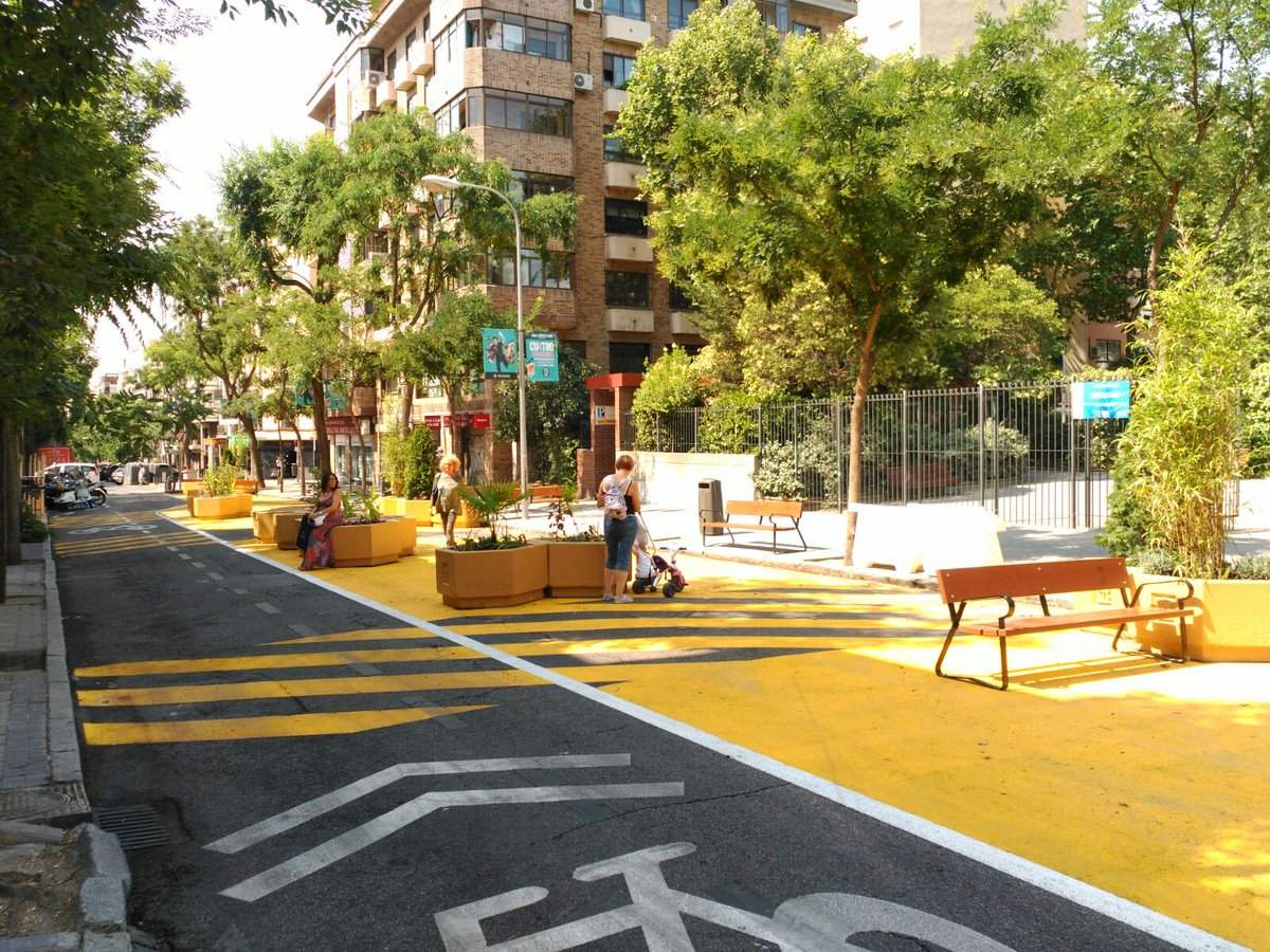 El Colectivo Corazón Verde Chamberí saluda el proyecto piloto de la calle Galileo