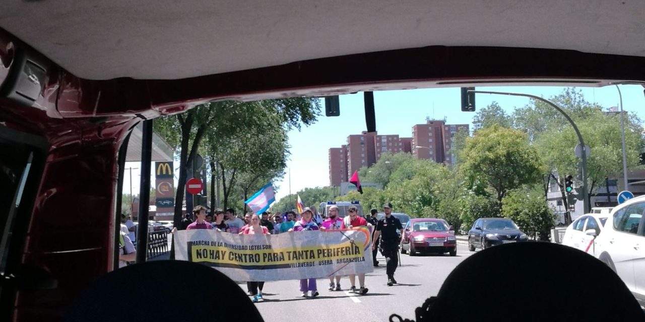Imágenes de las marchas de Orgullo de Periferia, una semilla que prende en los barrios