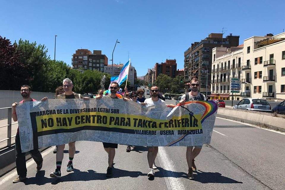 Imágenes de las marchas de Orgullo de Periferia, una semilla que prende en los barrios