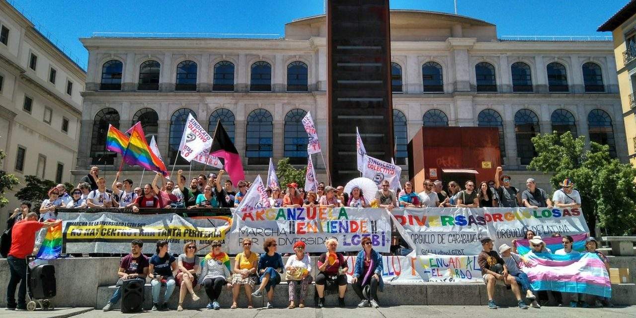 Imágenes de las marchas de Orgullo de Periferia, una semilla que prende en los barrios