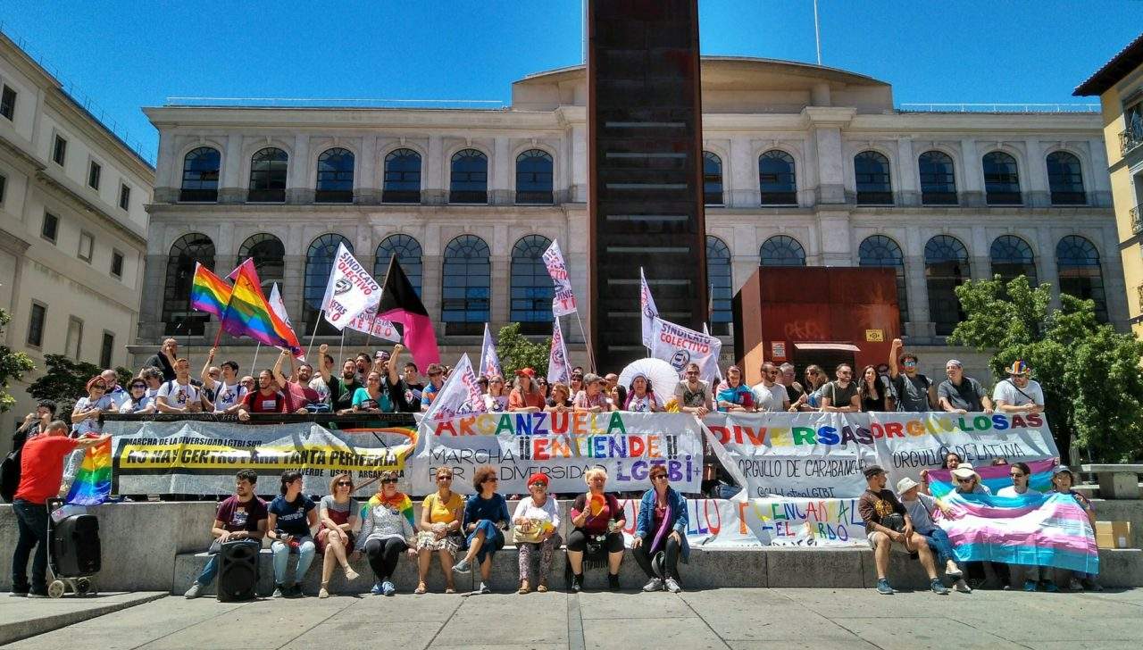 Imágenes de las marchas de Orgullo de Periferia, una semilla que prende en los barrios