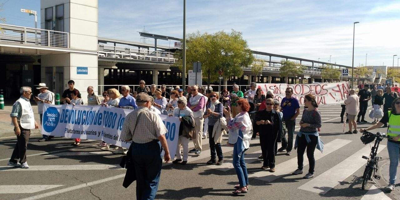 La 60ª Marea Blanca reclama más inversión pública para la atención sanitaria en Vallecas