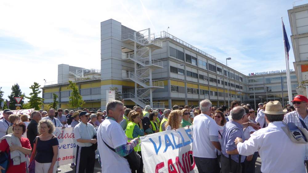 La 60ª Marea Blanca reclama más inversión pública para la atención sanitaria en Vallecas