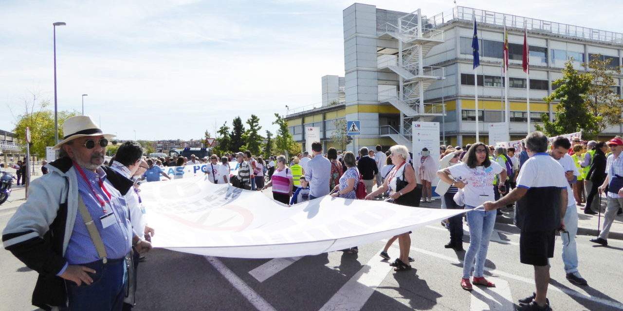 La 60ª Marea Blanca reclama más inversión pública para la atención sanitaria en Vallecas