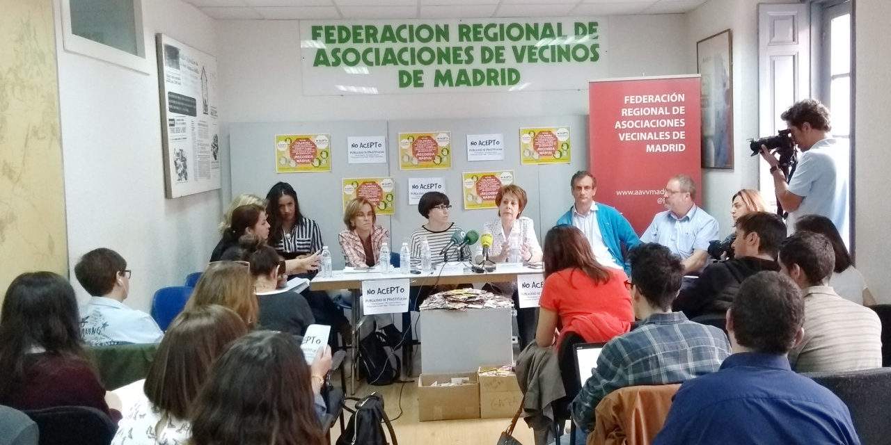 La campaña No Acepto cosecha el apoyo del Ayuntamiento de Madrid y de todos los grupos políticos