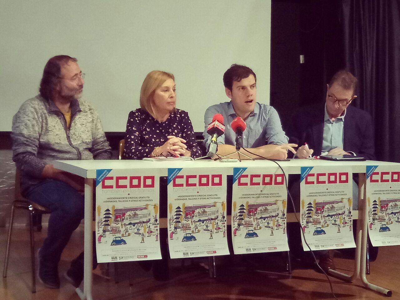 Arranca en Vallecas la asesoría sociolaboral de CCOO para los barrios