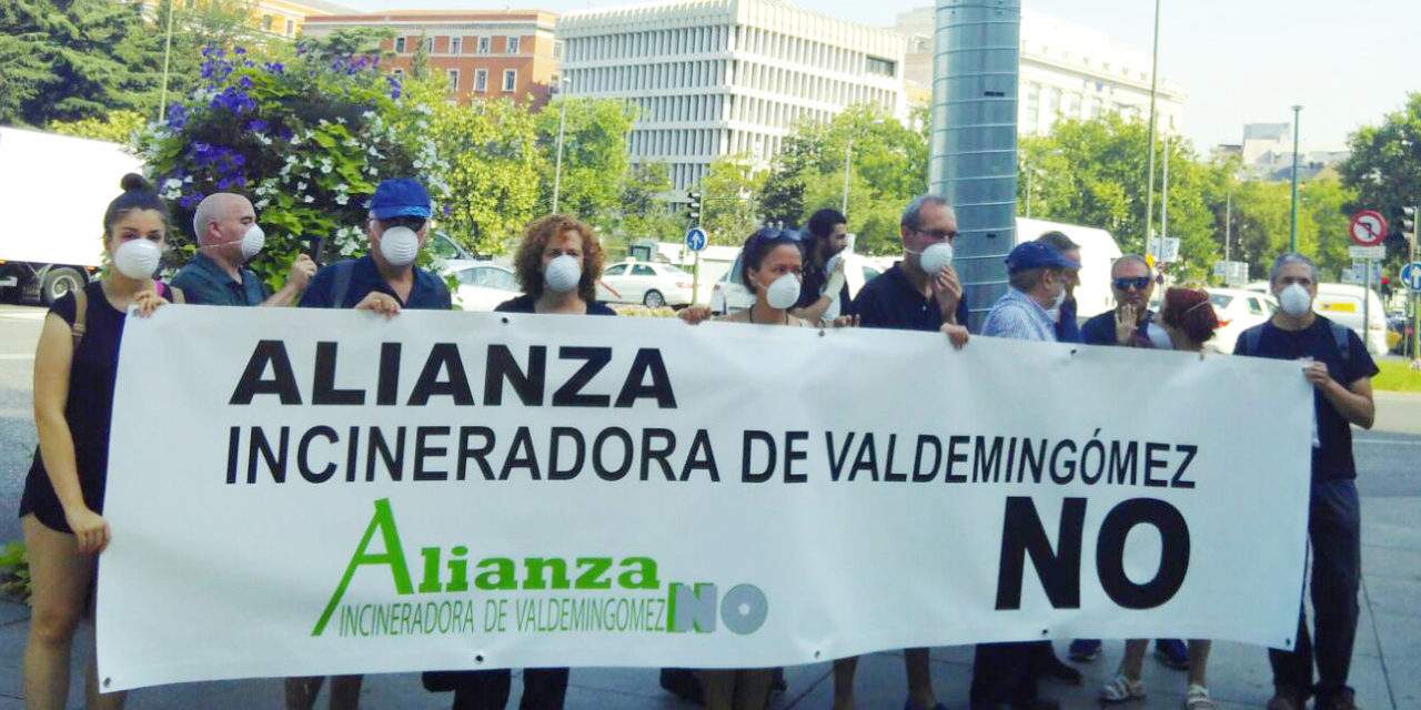 Firma para que el Ayuntamiento de Madrid cierre definitivamente la incineradora de Valdemingómez