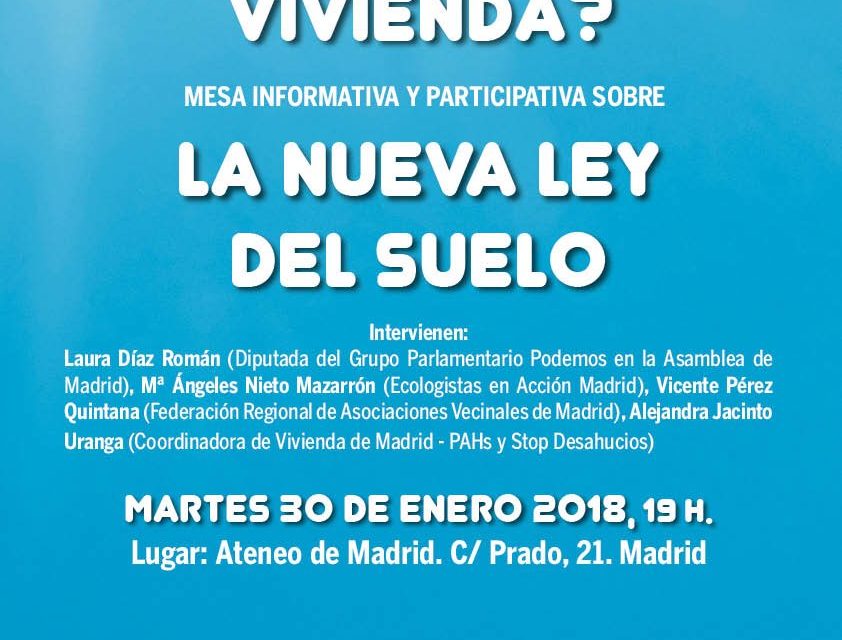 Efectos de la nueva Ley del Suelo de Cifuentes en la ciudad y el acceso a la vivienda