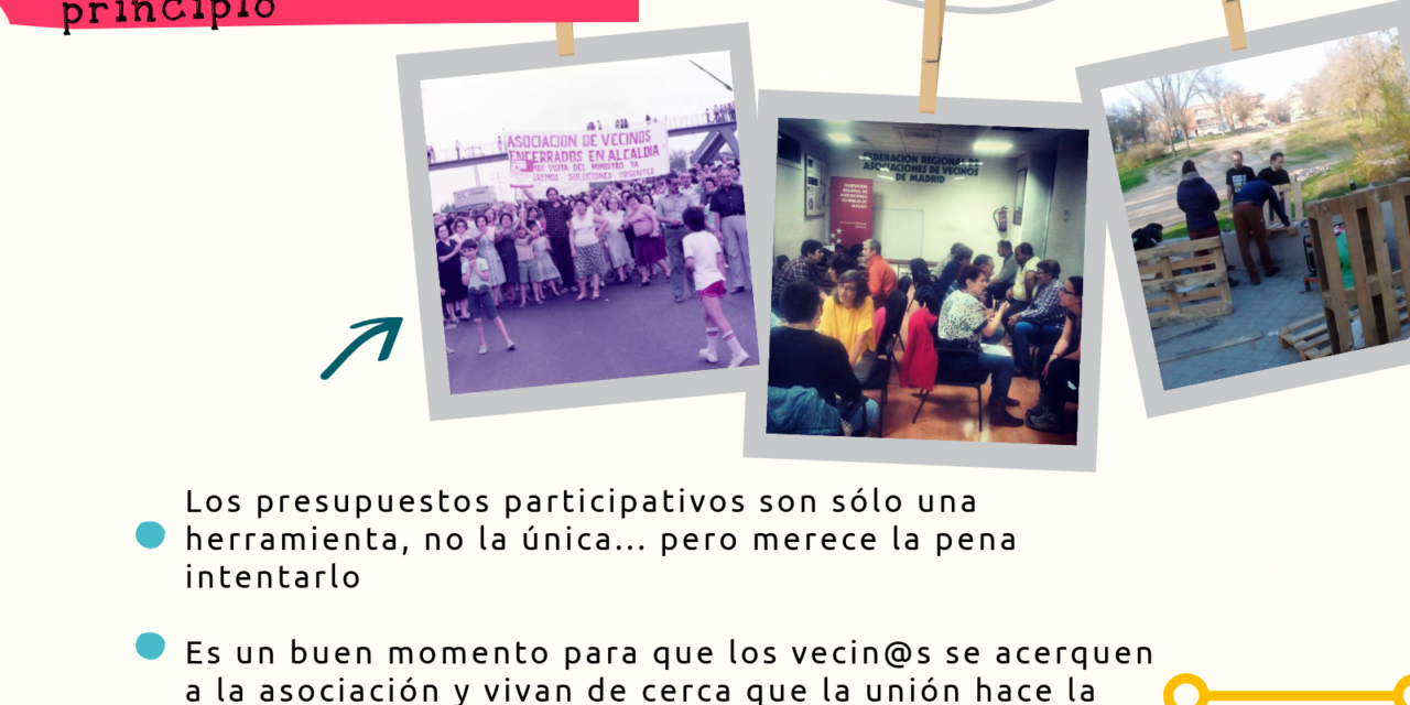 Presentar un proyecto a los presupuestos participativos de Madrid no es tan difícil, prima