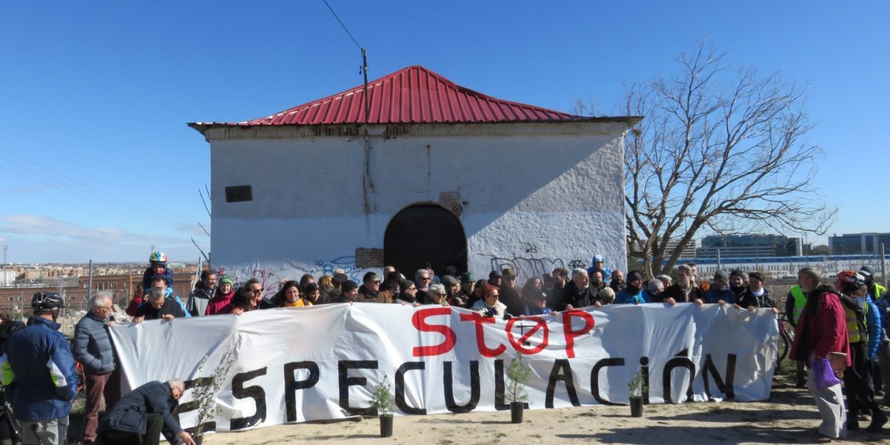 Plantamos árboles en vez de torres de hormigón, en Chamartín