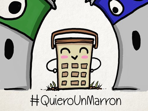 “Quiero un marrón” para separar de forma adecuada los residuos orgánicos