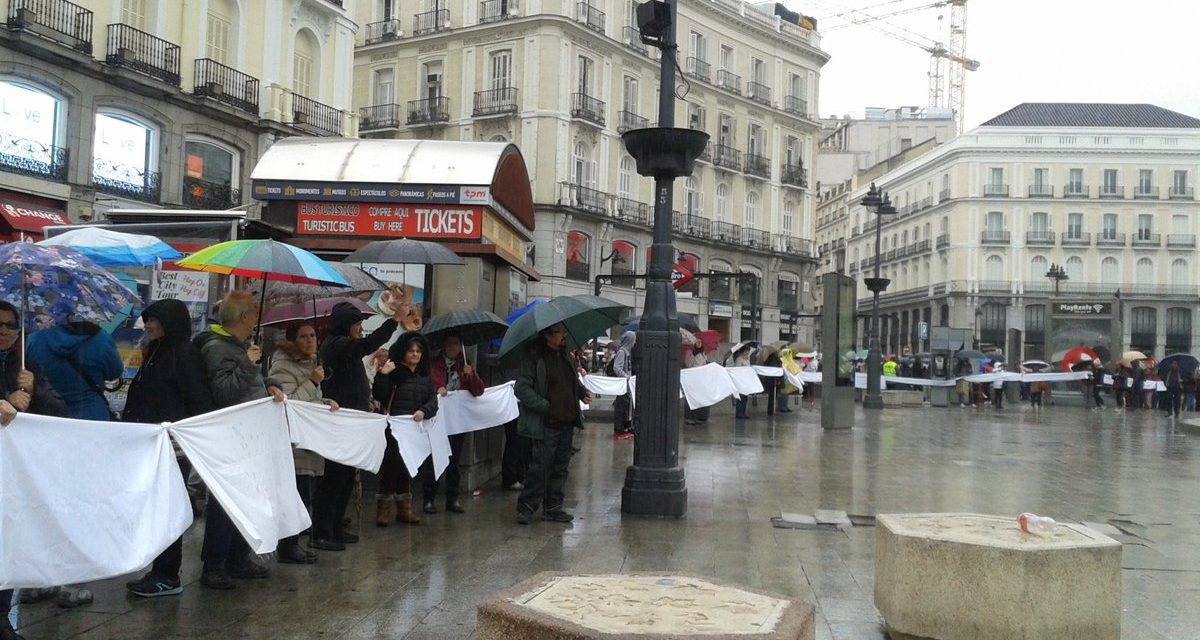 7A: una cadena humana reclamará en la Puerta del Sol una sanidad europea 100% pública y de calidad