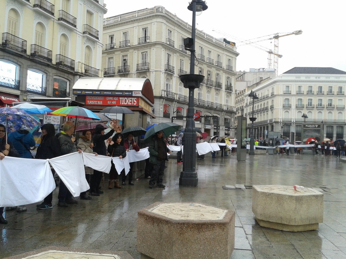7A: una cadena humana reclamará en la Puerta del Sol una sanidad europea 100% pública y de calidad
