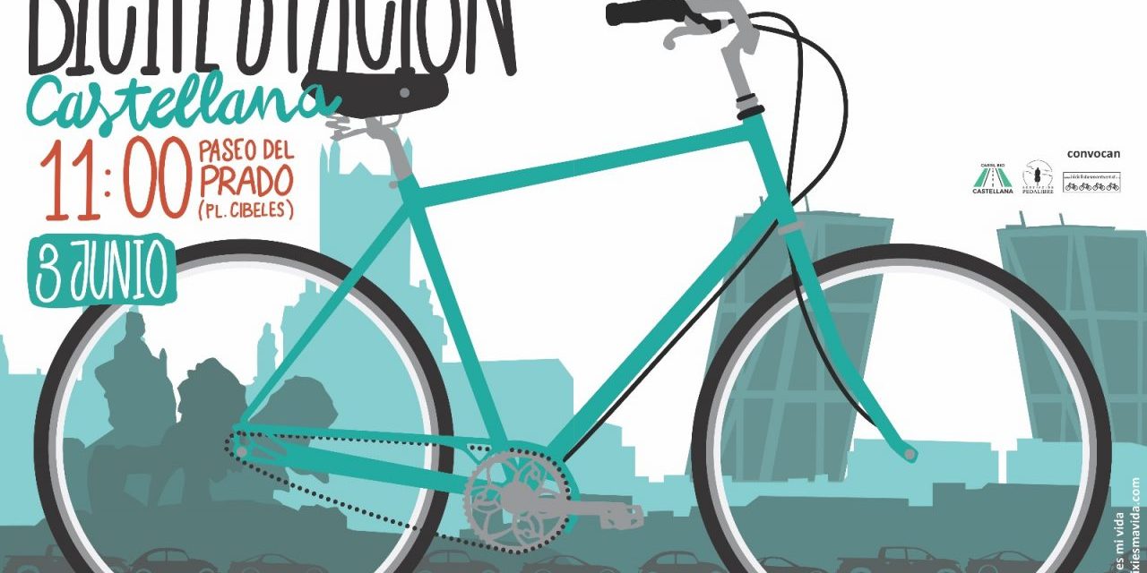 El domingo 3 de junio, pedalea por un carril bici en La Castellana…y otro en Barajas