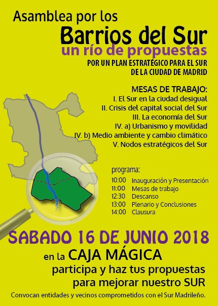 Jornada de la Asamblea por los Barrios del Sur